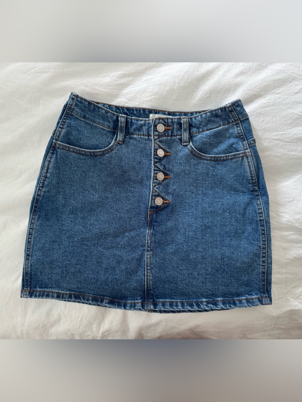 GARAGE Mini Jean Denim Skirt